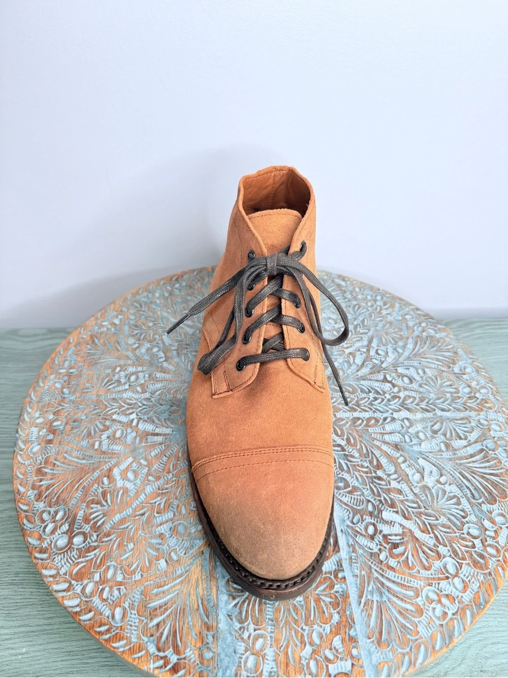 Like New! Thursday Boot Company Cadet Suede Tan Boots Men’s Size 8